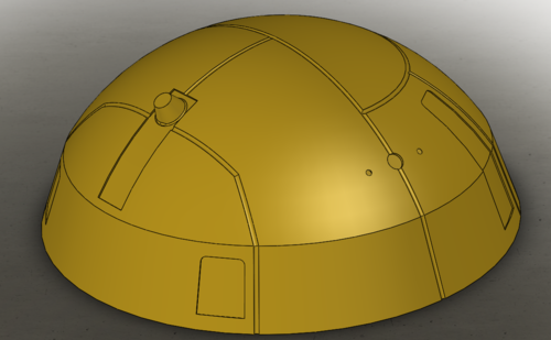 More information about "Full size NSD Dome solidworks for 3d printing"