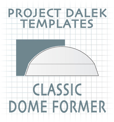 More information about "Shawcraft TV & Movie Dalek Dome Former Template"