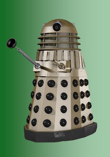 More information about "Gold Day of the Daleks model (Cinema 4D R21, with Collada Export)"