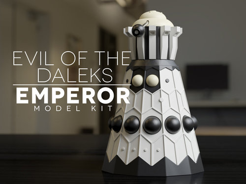 More information about "Evil of the Daleks - Emperor Dalek 5 Inch Model Kit"