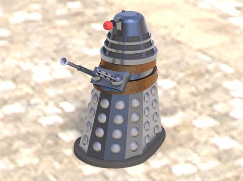 More information about "Louis Marx Bump and Go Toy Dalek"